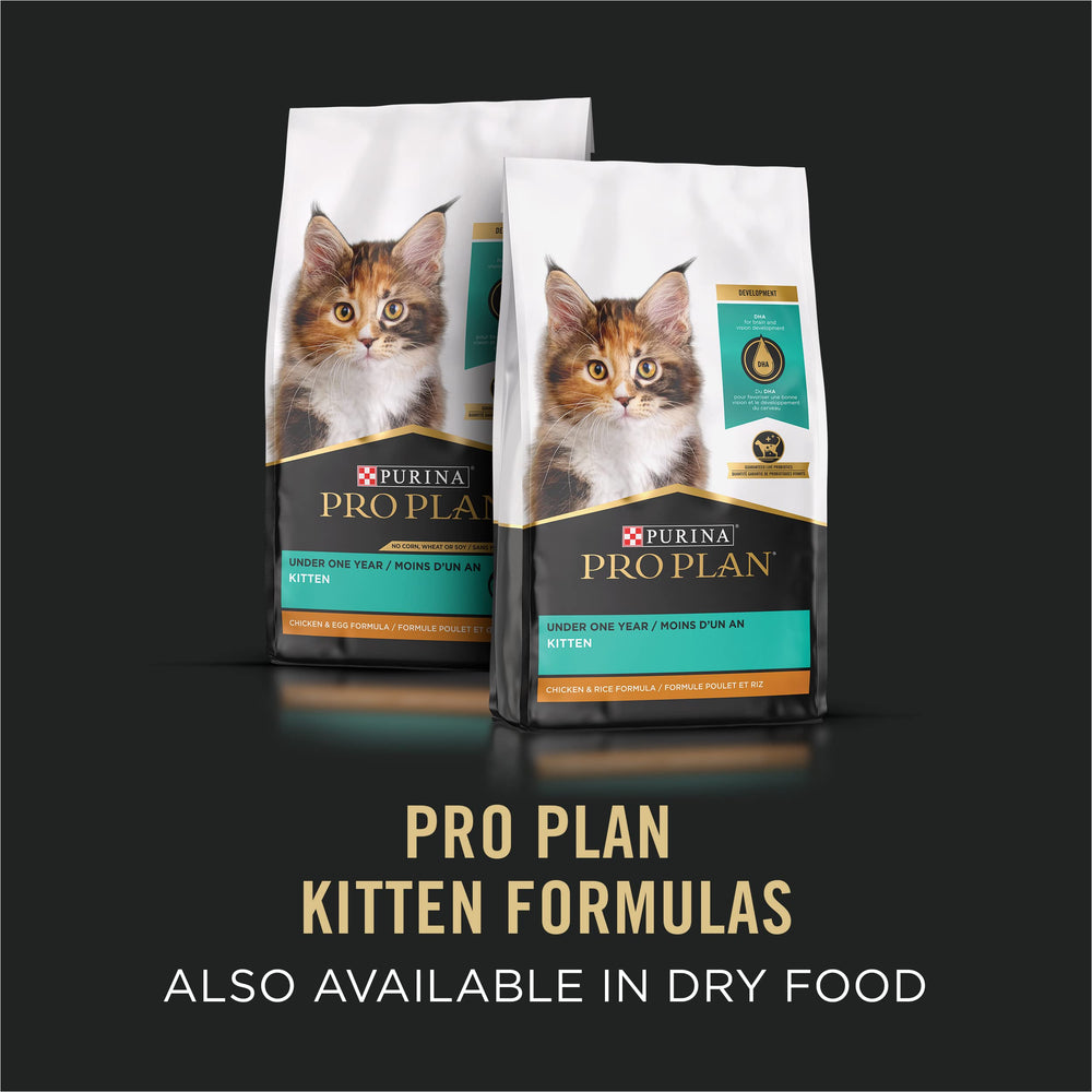 Purina Pro Plan nutrition label close-up showing vitamins, minerals, DHA