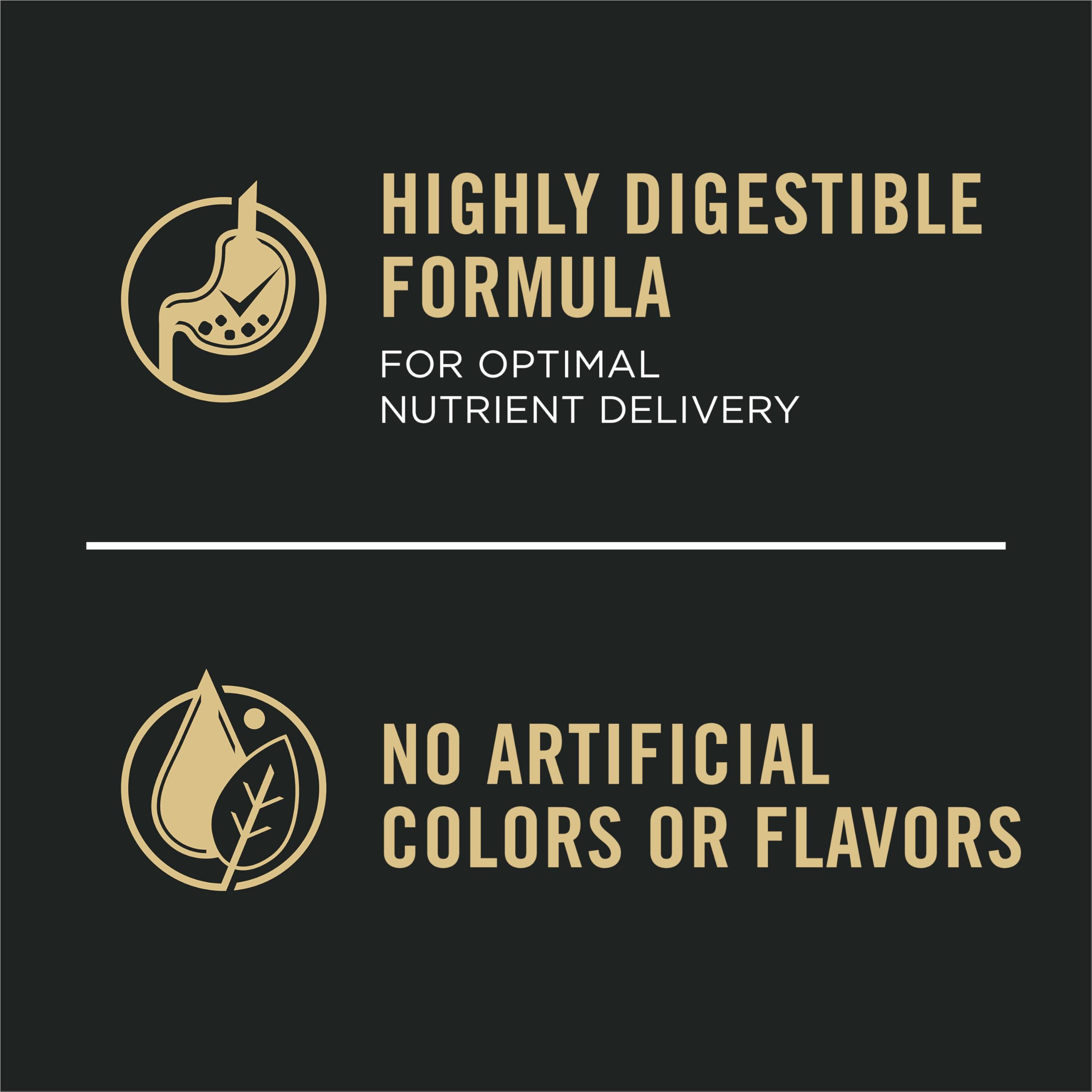 Purina Pro Plan DHA ingredient graphic supporting brain and vision
