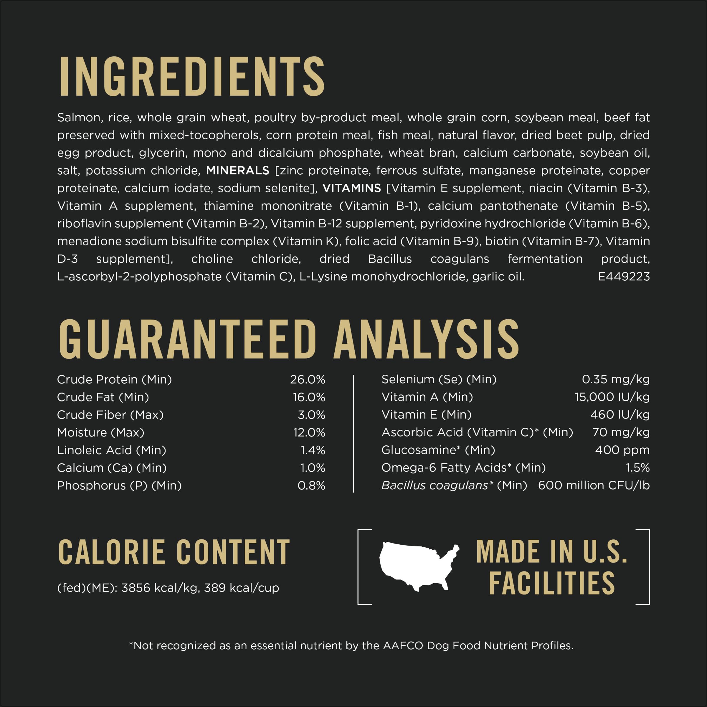 Purina Pro Plan measured serving in bowl illustrating portion control benefit