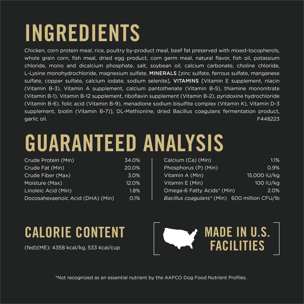 Purina Pro Plan fresh chicken ingredient photo highlighting real protein