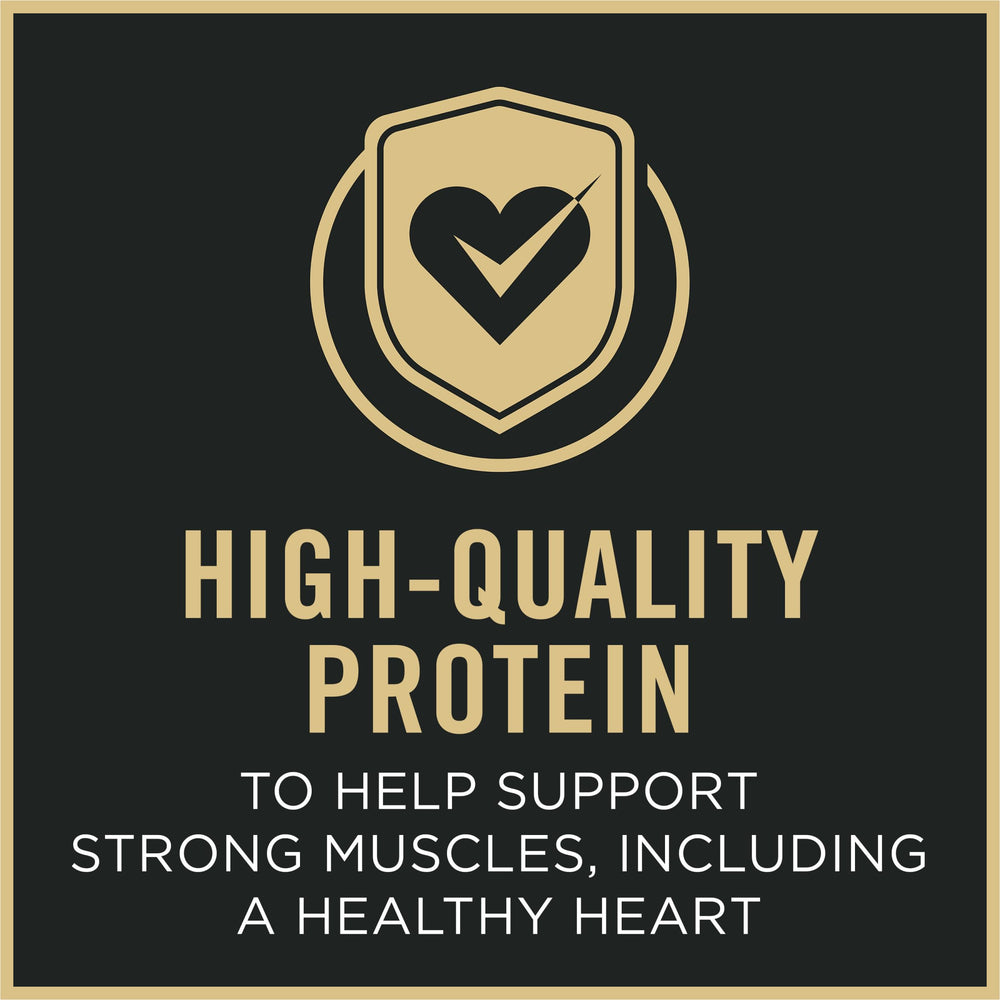 Purina Pro Plan probiotic graphic, supports digestive balance and gut health