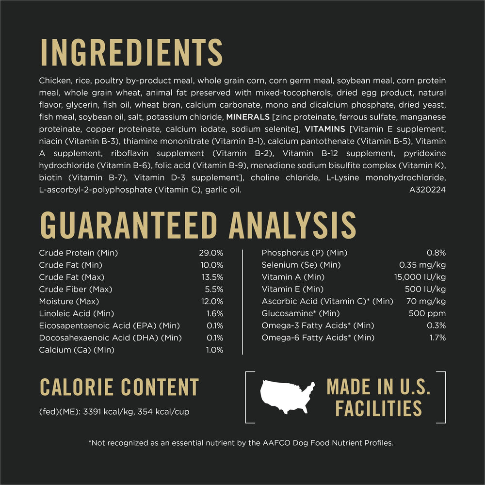 Purina Pro Plan real chicken ingredient shot conveying high-quality protein source