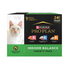 Purina Pro Plan front packaging showing variety pack and convenience