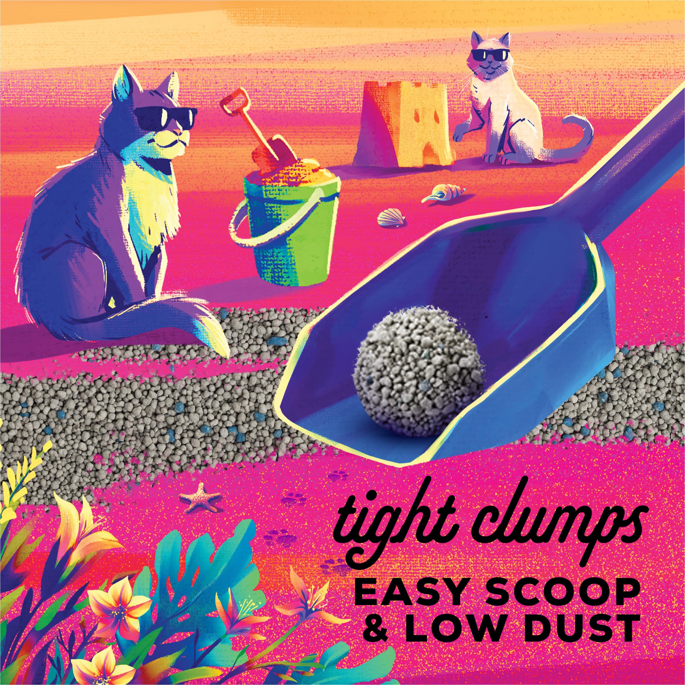Purina Tidy Cats low-dust texture reducing airborne particles