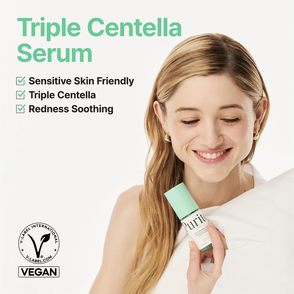 PURITO back label with ingredients list highlighting safety benefits