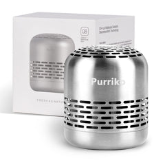 Purriko front view deodorizer showing compact design and freshness benefit