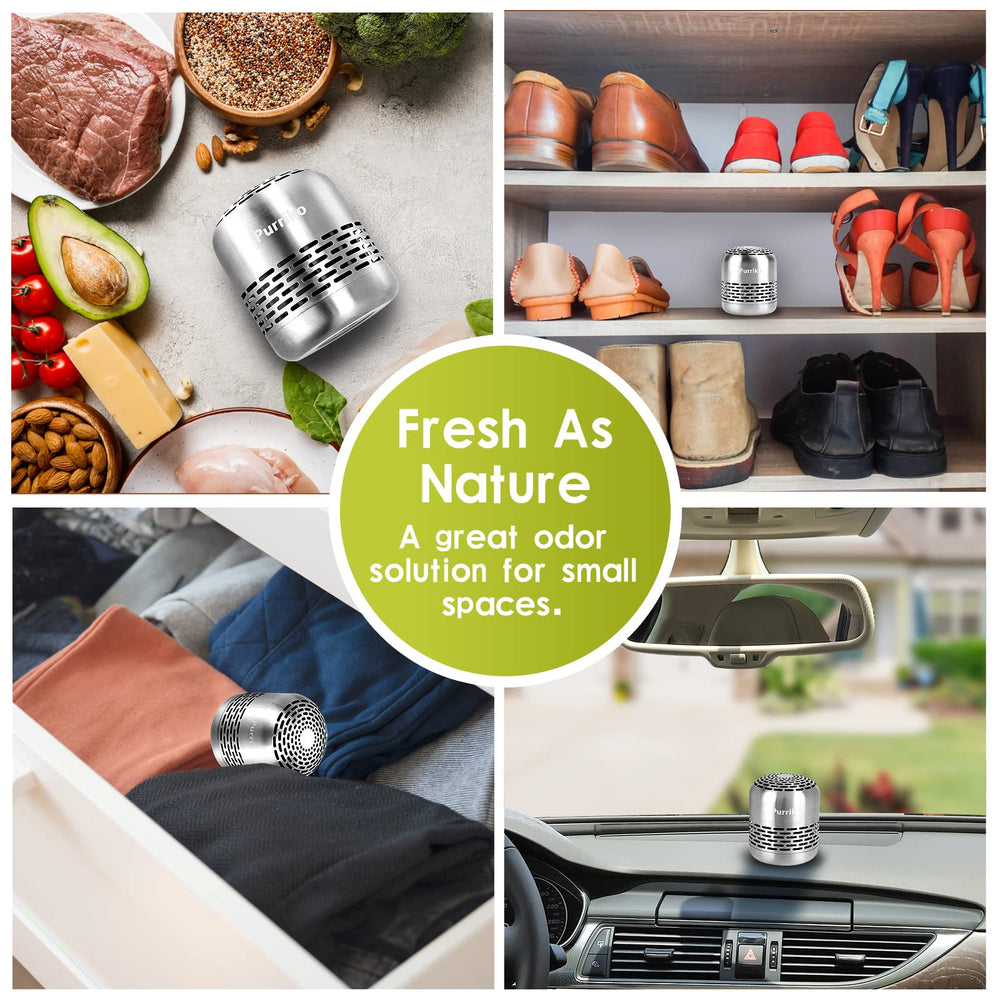 Purriko product label and features shot illustrating technology and ease of use