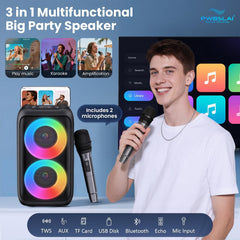 PWBSLAI top slot holding phone for streaming and lyric display