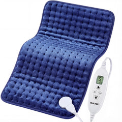 Qaltgc front view showing dark blue pad and even heating benefit
