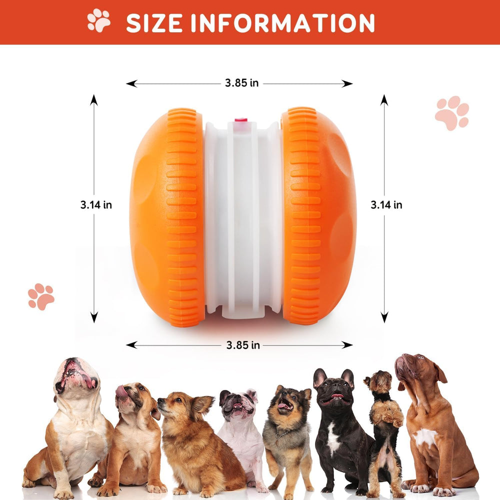 QGI ball held in hand for size comparison to show scale and indoor suitability