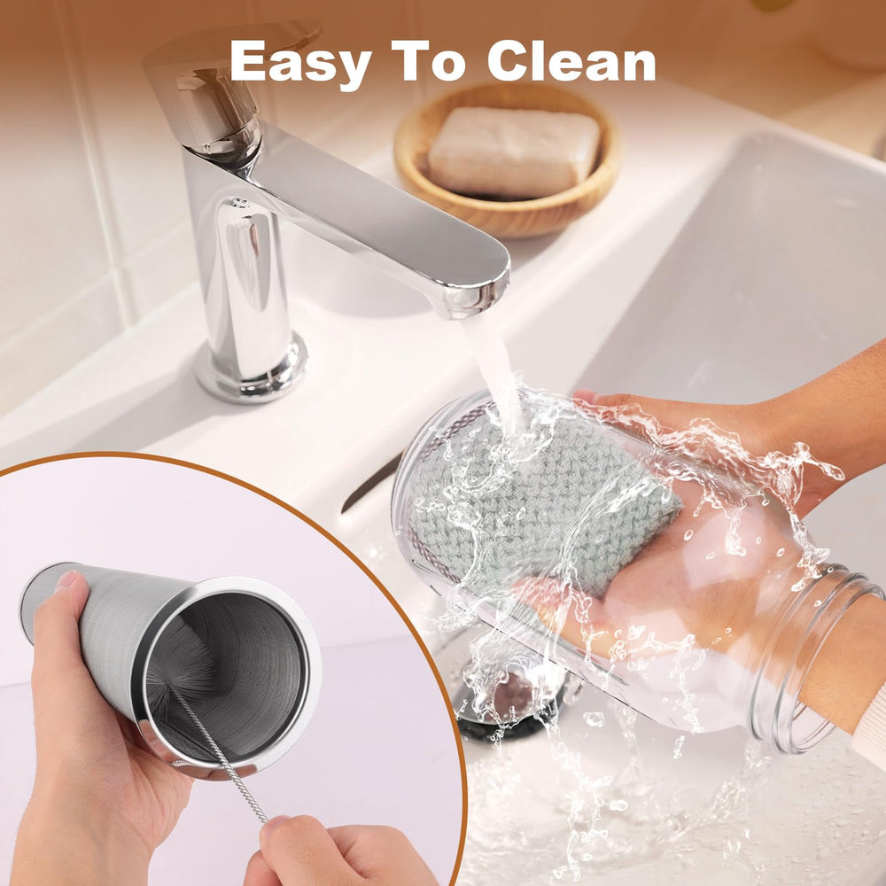 QHH lid and silicone seal closeup emphasizing airtight closure to preserve beverage freshness