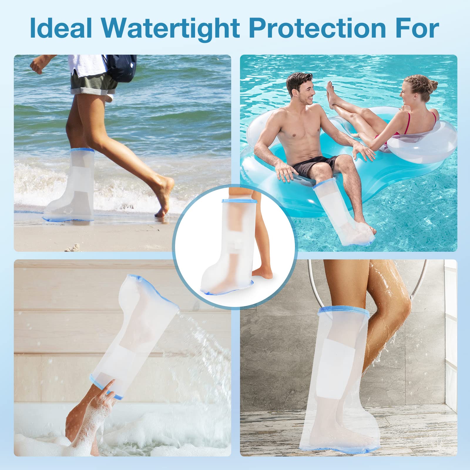 Qinaoco stretchable center lip detail showing comfortable, secure seal