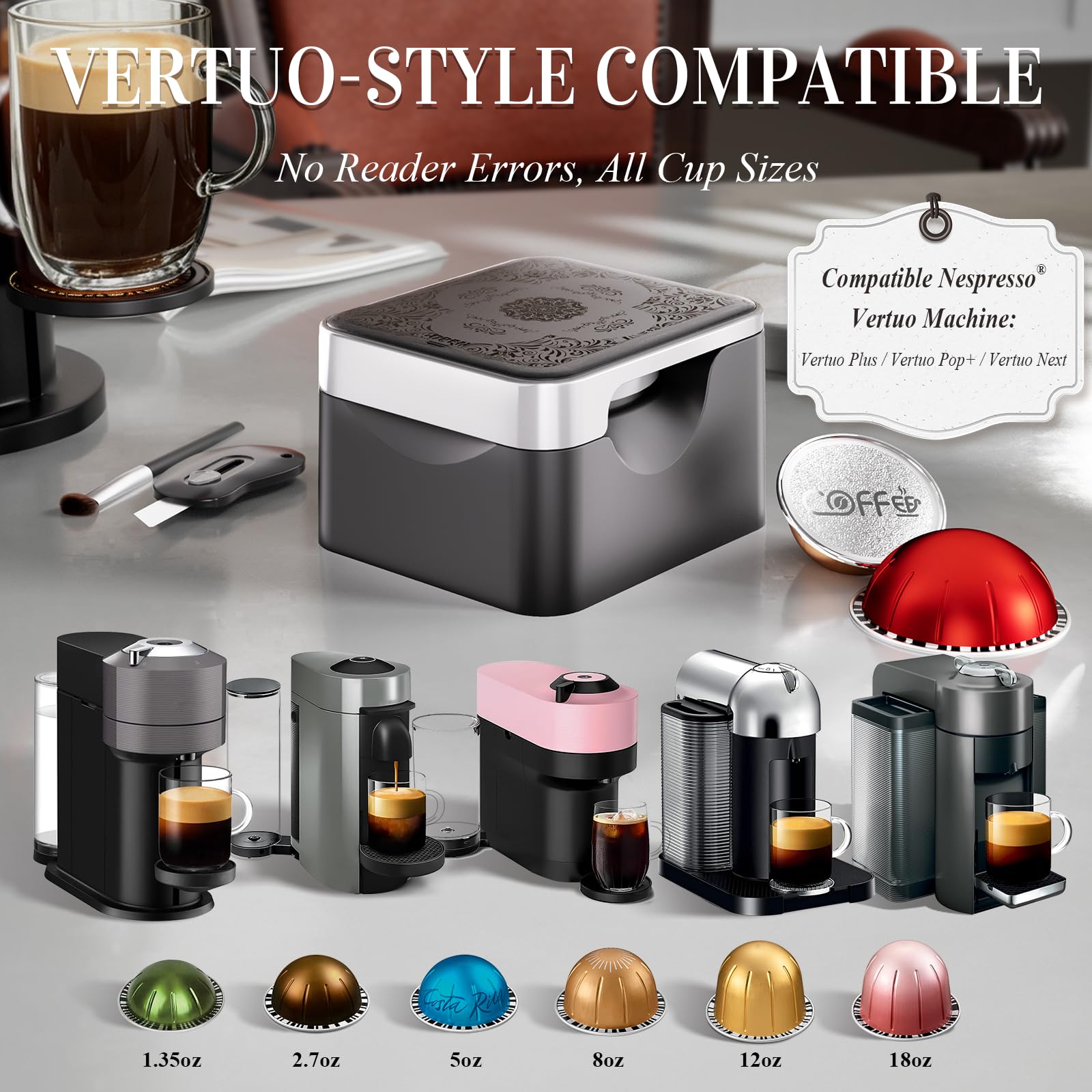 Qiorgar kit on a kitchen counter illustrating sustainable home brewing benefits