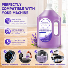 QKLYXEN used with a spray mop cleaning hardwood for fast, streak-free results