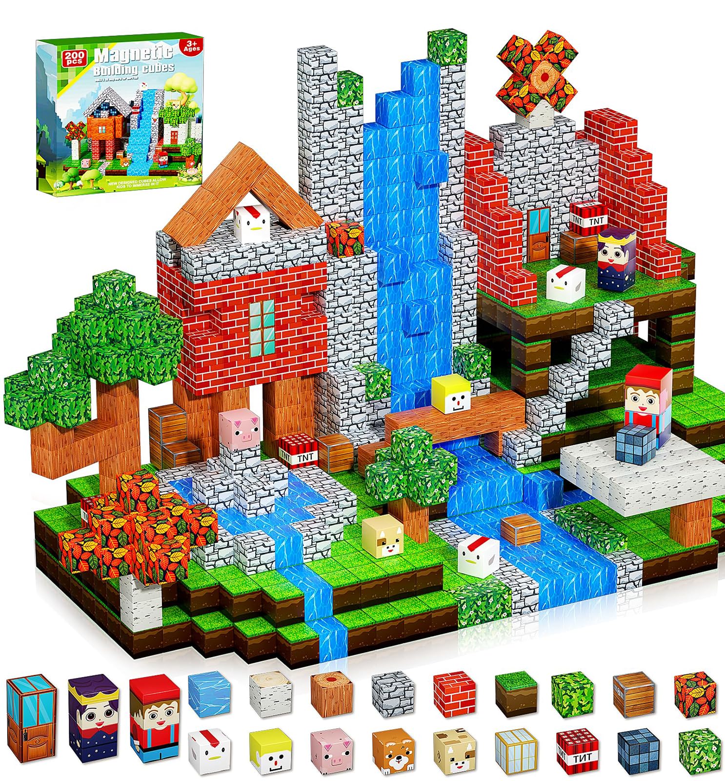 QRPQT front packaging showing set pieces and benefits for creative play
