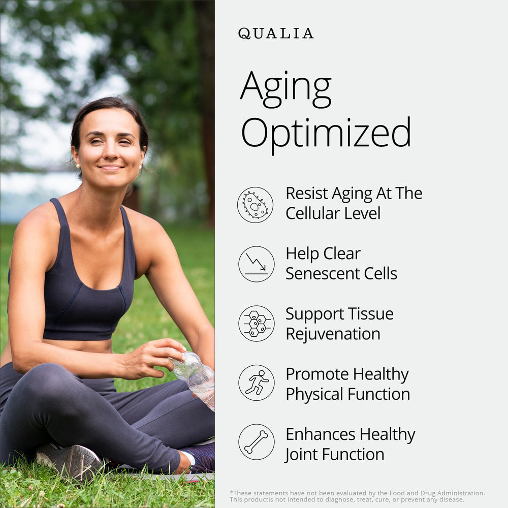 QUALIA LIFE SCIENCES product in a morning routine supporting vitality