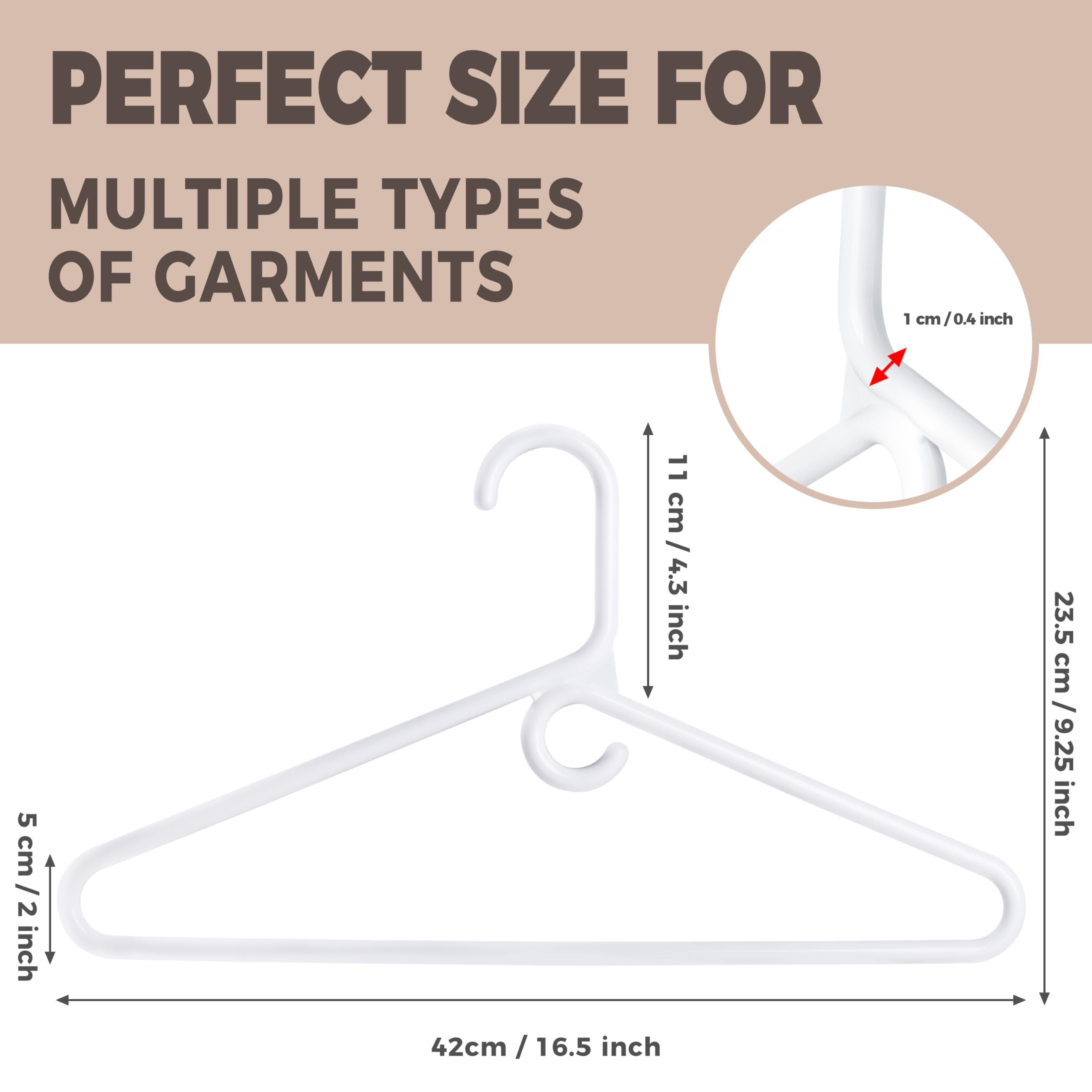 Quality Hangers in-use closet with coats and jeans for streamlined wardrobe benefit
