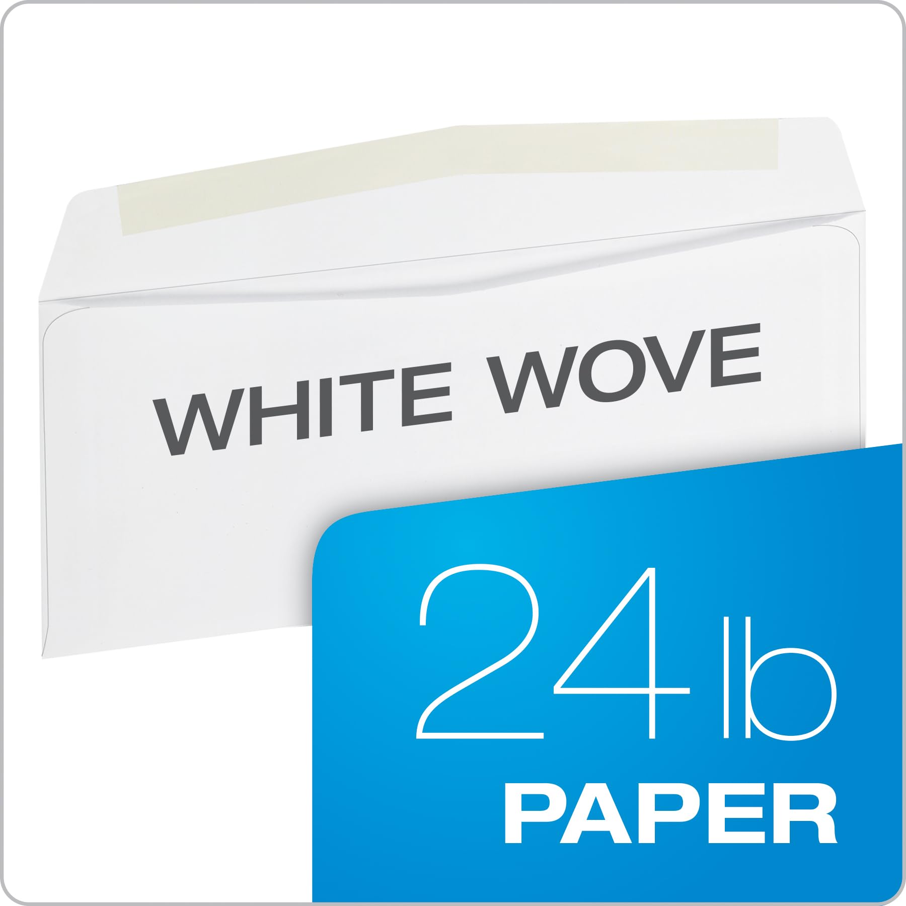 Quality Park envelope being hand-addressed for everyday mail and business use