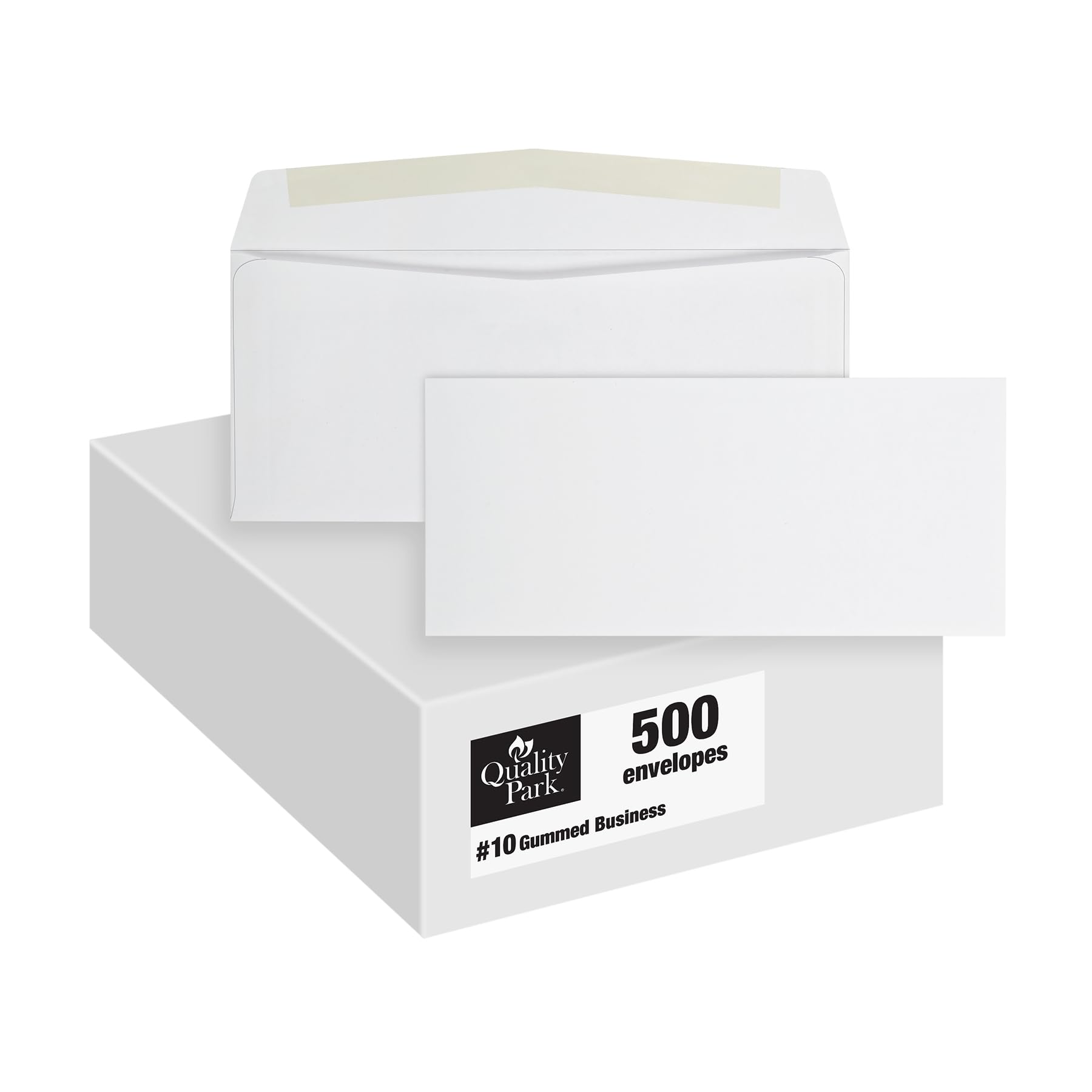 Quality Park front box showing 500-count and product branding, reliable bulk supply