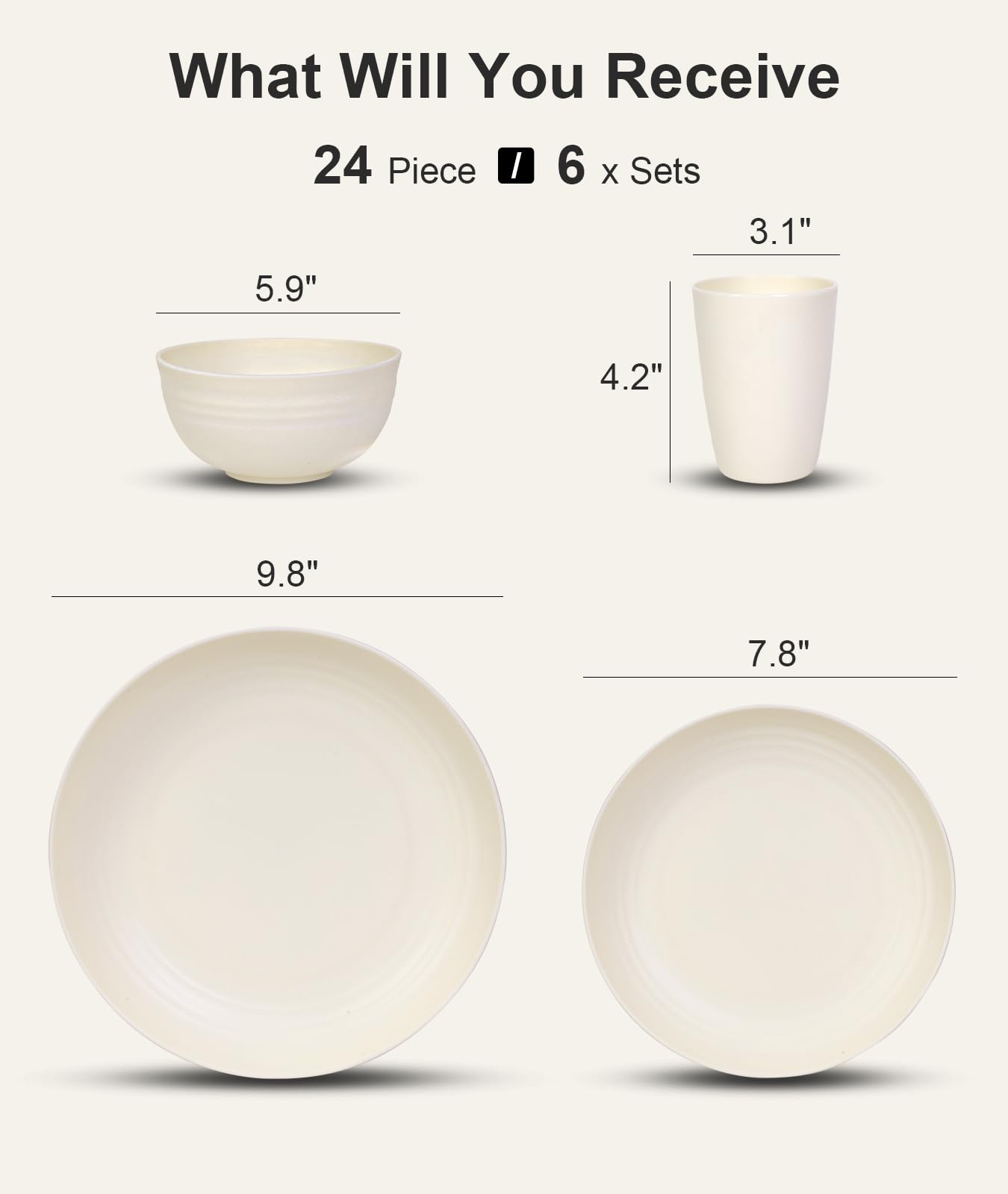 Quatish dinner plate close-up highlighting smooth texture and chip-resistant finish for longevity