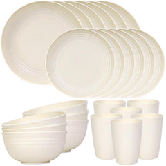 Quatish front packaging showing full 24-piece set and organized display, durable convenience