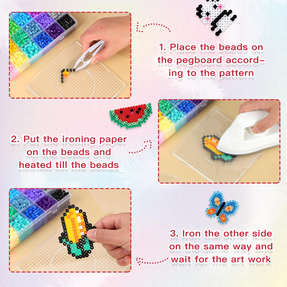 QUEFE finished keychain held in hand illustrating portable craft keepsake