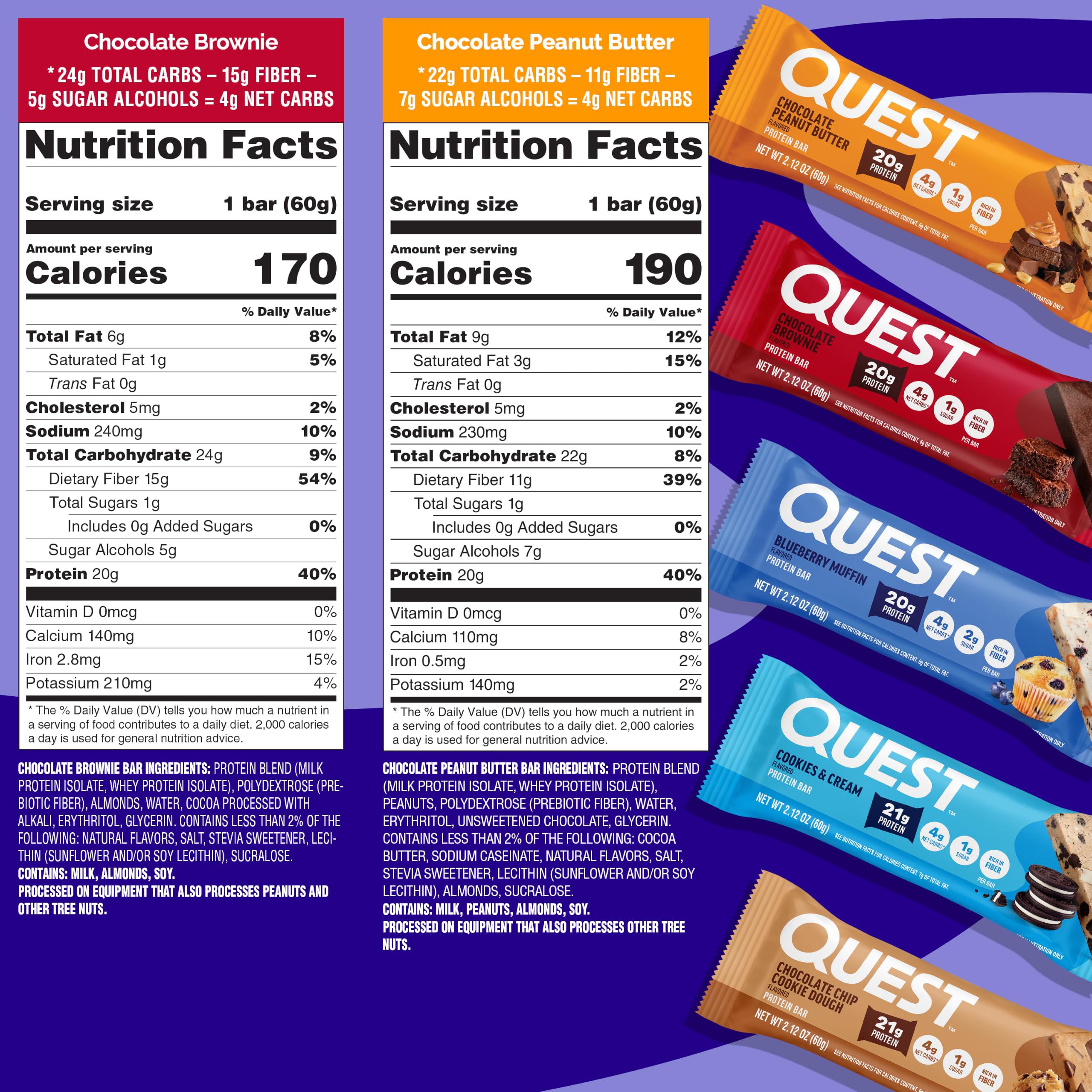Quest bar tucked inside a gym bag for on-the-go protein