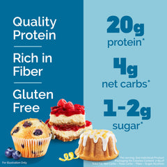 Quest Blueberry Muffin bar close-up showcasing texture and fruit flavor profile
