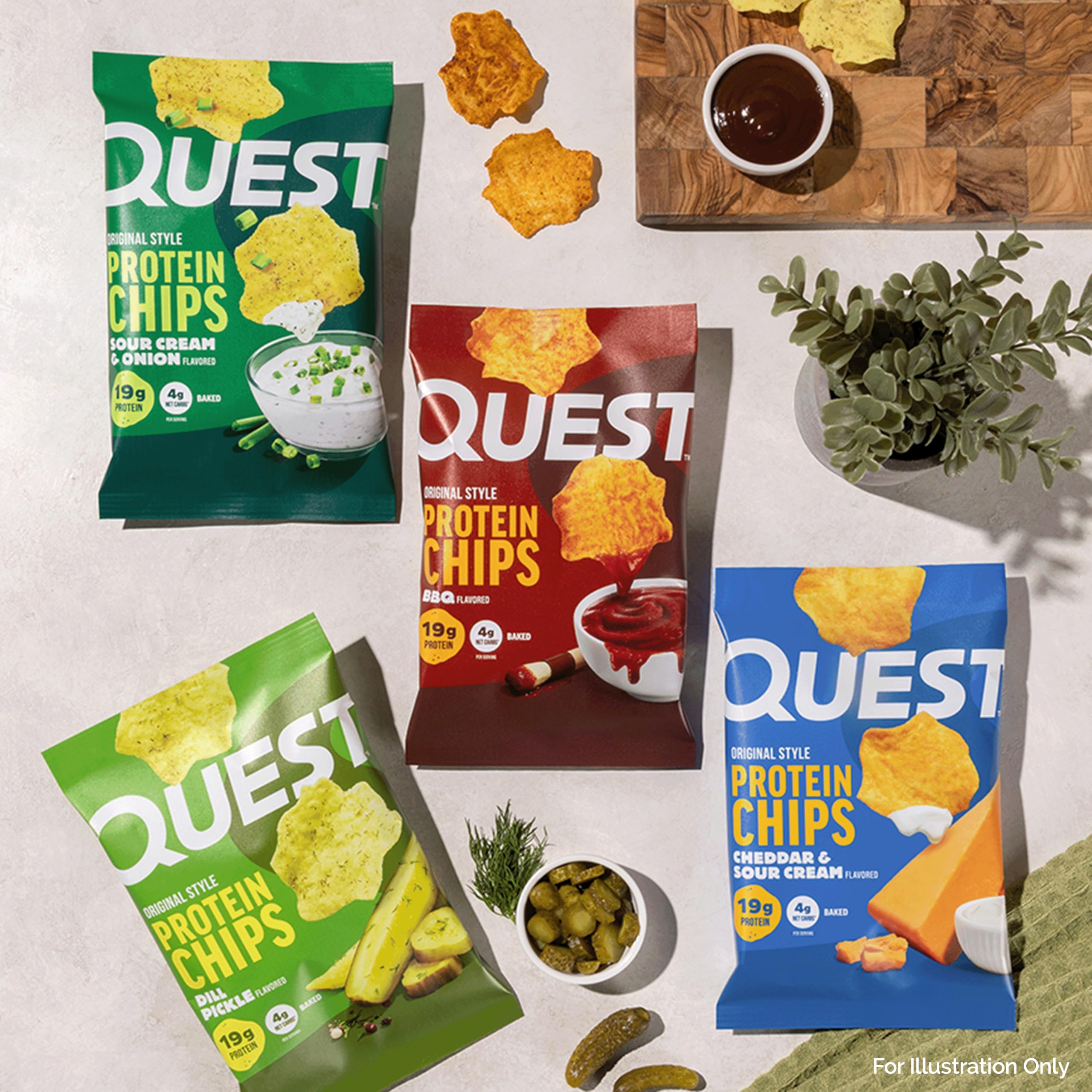 Ingredients panel close-up on Quest bag, transparency about contents