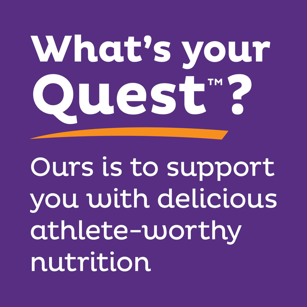 Quest bottle in gym bag showing post-workout convenience and recovery