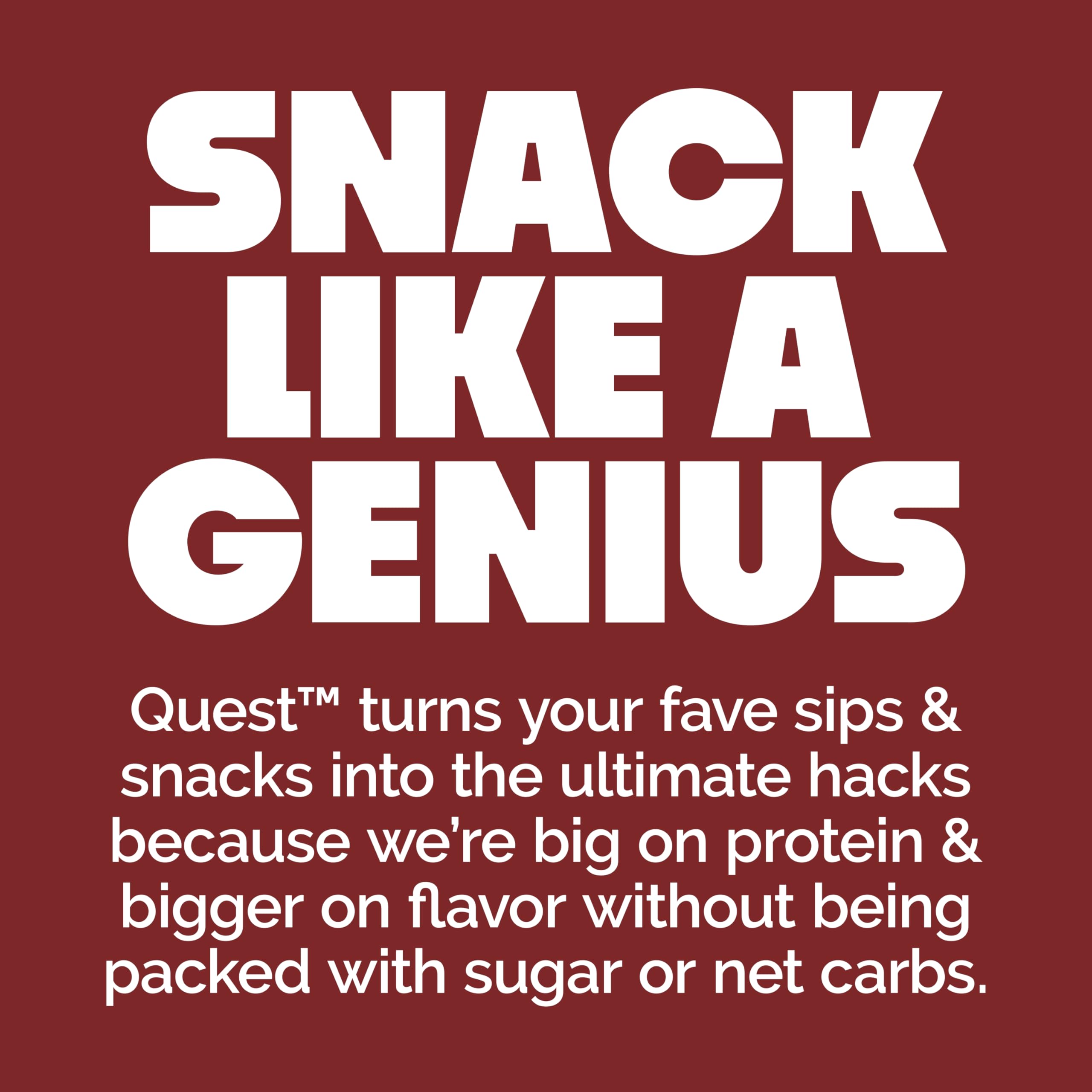 Quest open box with stacked single bags showing easy storage and grab‑and‑go benefit
