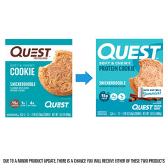 Quest ingredient and nutrition label clear view for macro tracking