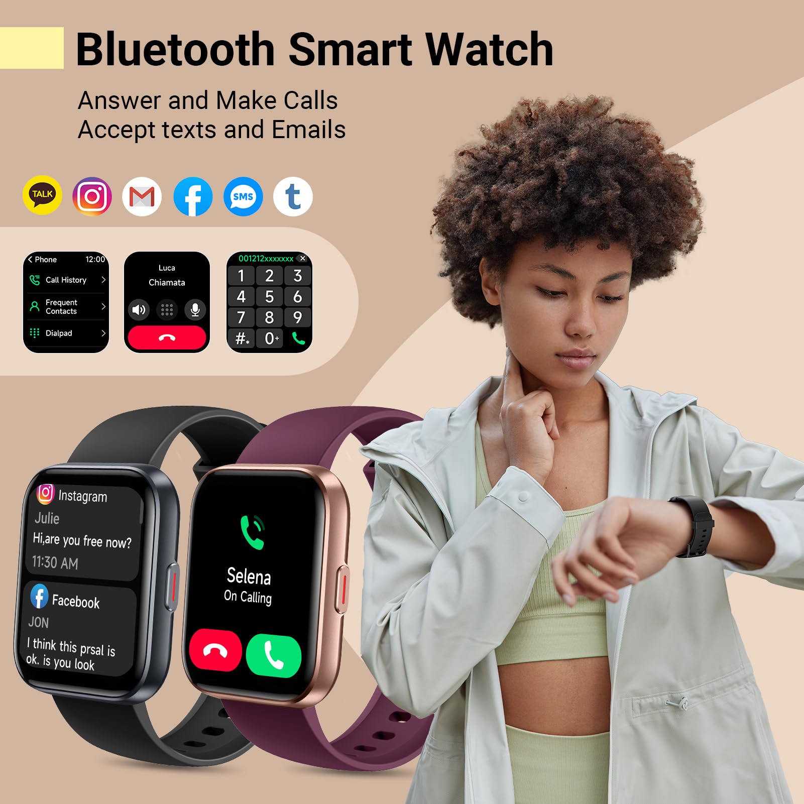 Quican silicone band and buckle highlighting comfortable fit and secure wear
