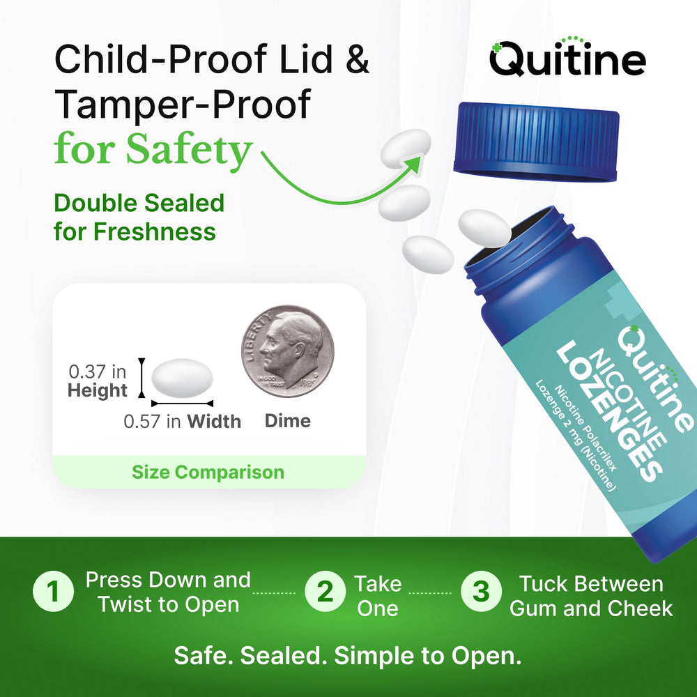 Quitine founder in pharmacy setting, 40 years expertise informing product trust