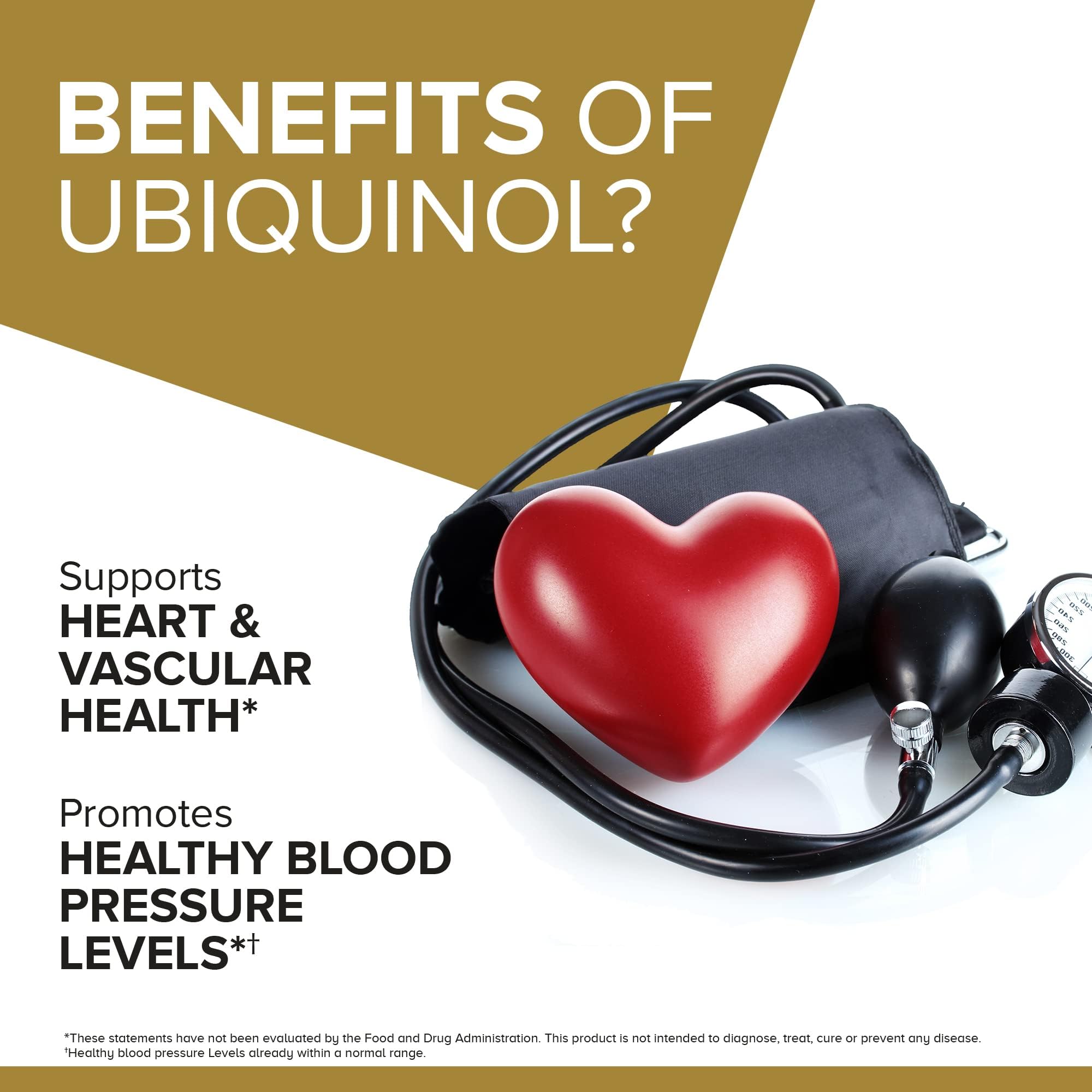 Qunol ubiquinol softgels spread to show capsule shape and quantity