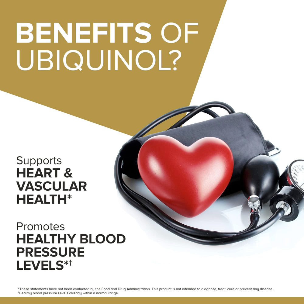 Qunol ubiquinol softgels spread to show capsule shape and quantity