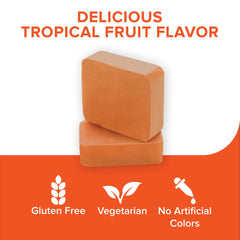 Qunol open tub with soft chews visible highlighting portability and supply