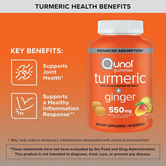 Qunol open jar with visible gummies to display count and chewable form convenience