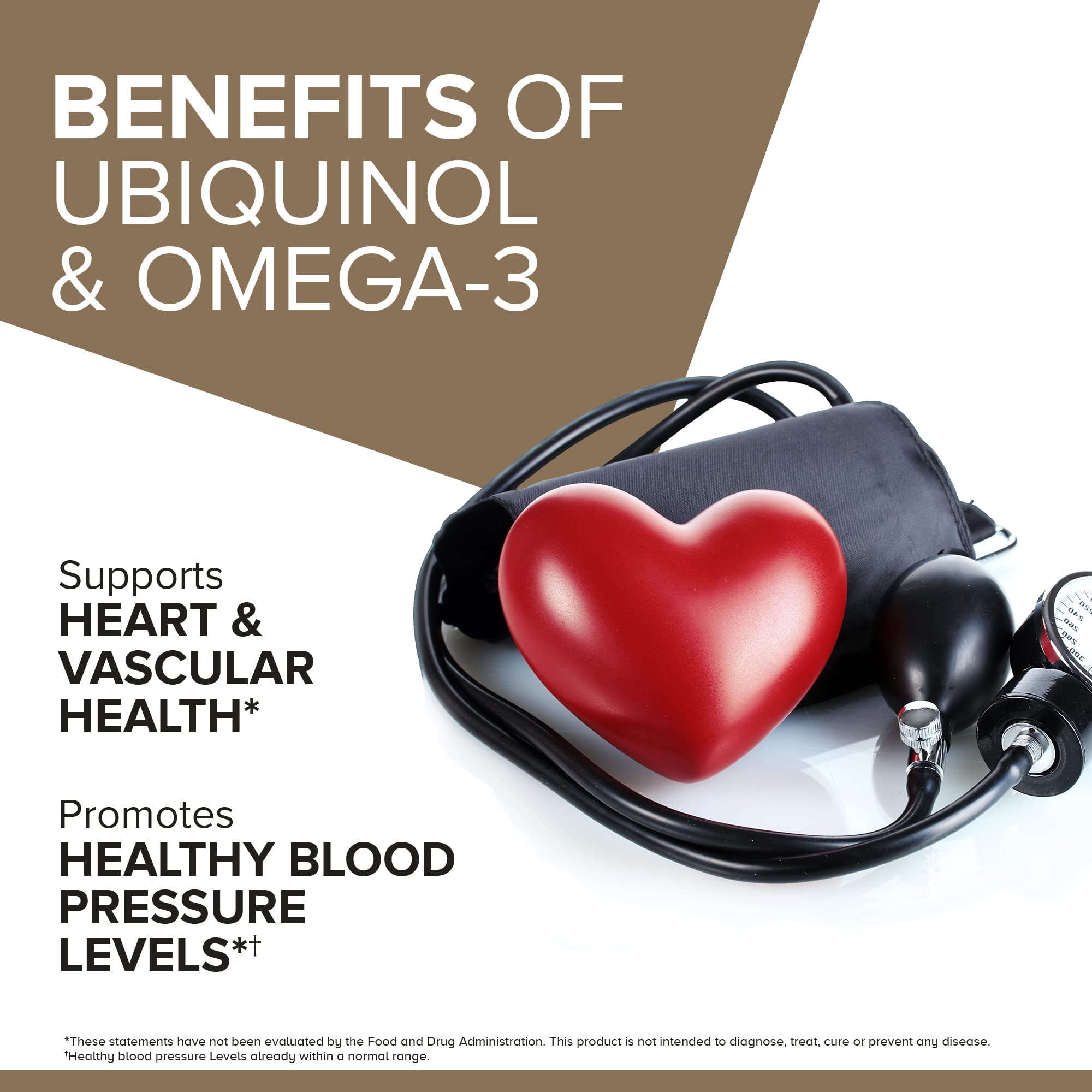 Qunol open bottle with softgels showing convenient daily supply