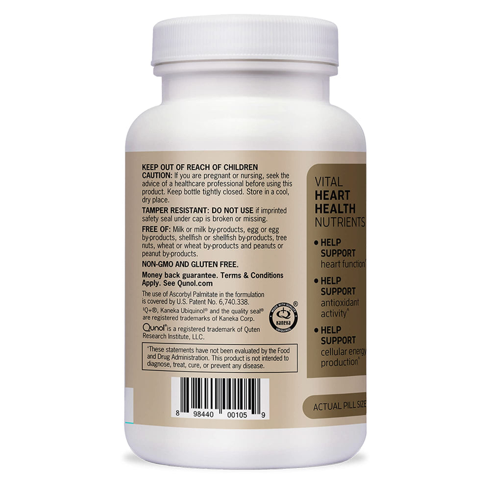 Qunol bottle on breakfast table suggesting daily routine support