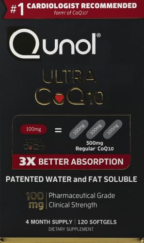 Qunol softgels close-up highlighting smooth gel surface and easy swallowing benefit