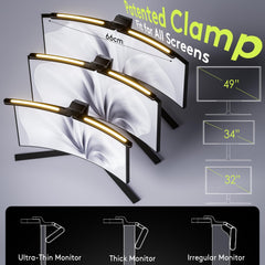 Quntis RGB backlight modes creating ambient bias lighting for immersion benefit