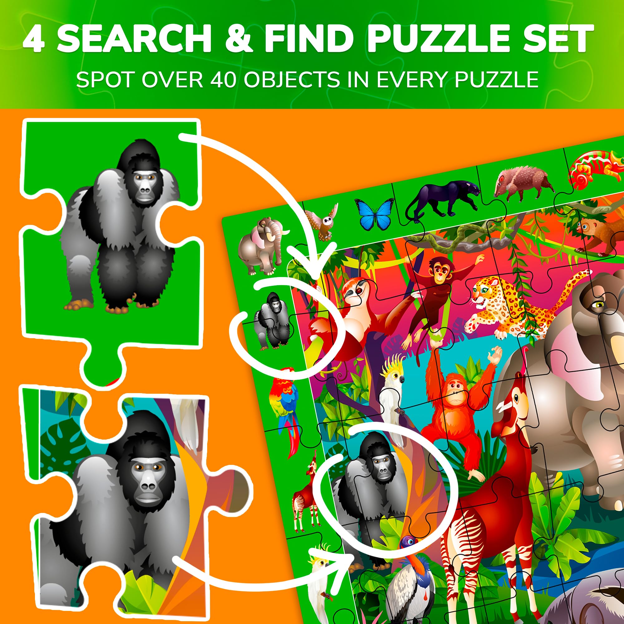 Quokka completed ocean puzzle illustrating vibrant colors that retain attention