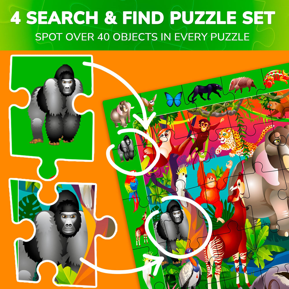 Quokka completed ocean puzzle illustrating vibrant colors that retain attention