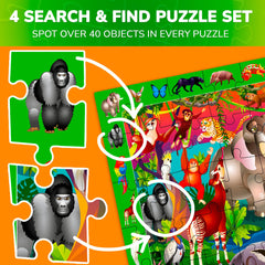 Quokka completed ocean puzzle illustrating vibrant colors that retain attention