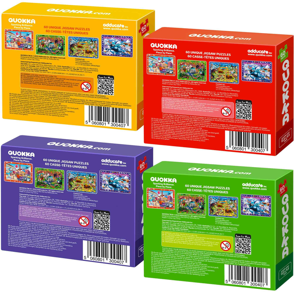 Quokka puzzle frame labels and words aiding vocabulary development