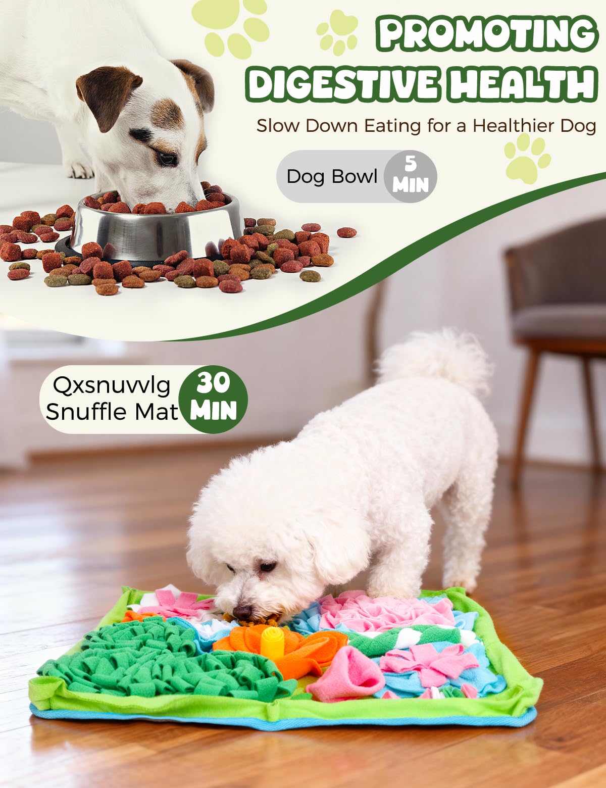 Qxsnuvvlg mat next to hand to show size and easy portability benefit