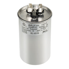 QYCKFIXR capacitor front label showing capacitance and voltage benefit