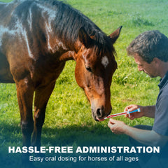QZQAB apple-flavor label displayed for improved horse acceptance