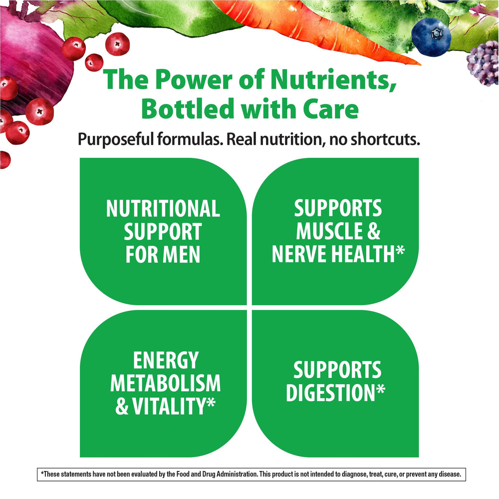 Rainbow Light ingredients label displaying vitamins, enzymes, and probiotic